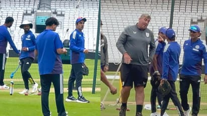 Gautam Gambhir fight with the ovals groundstaff