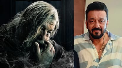 The RajaSaab special poster on Sanjay Dutt birthday