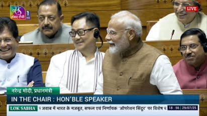 PM Modi in Parliament
