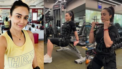 Preity Zinta workout routine