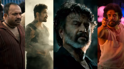 coolie movie trailer rajinikanth lokesh soubin shahir aamir khan nagarjuna