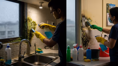 Monsoon kitchen cleaning tips for mold and mildew