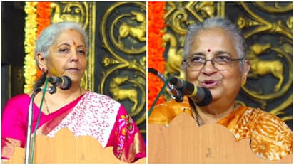 nirmala sitharaman and sudha murthy at Udupi mutt
