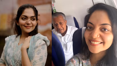 ahaana krishna shares selfiee with chief minister pinarayi vijayan
