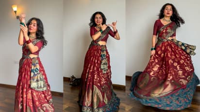 gopi style saree draping 