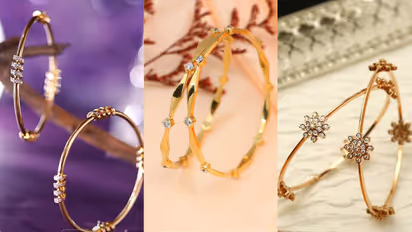 Cute mini gold bangle ideas for baby bhanji