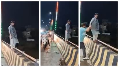 woman attempted suicide by jumping into the river