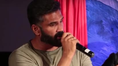 Suniel Shetty Angry