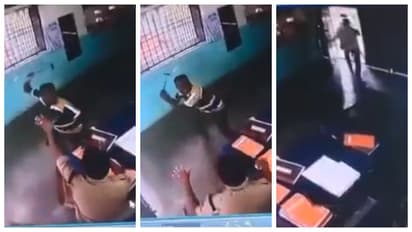 prisoners attaced jail warden with hammer