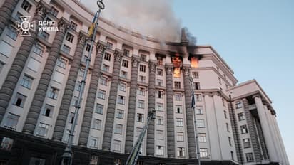 Russia Launches Largest Air Attack On Ukraine, Hits Government Seat In Kyiv