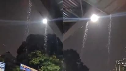 Bengaluru Flyover Waterfall