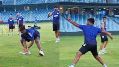 Sanju Samson Fielding