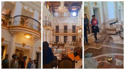 Gen z protest Nepal's third billionaire house was attacked