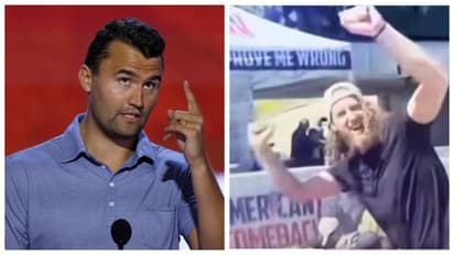 Stranger Celebrating Moments After Charlie Kirk Shoot and dead