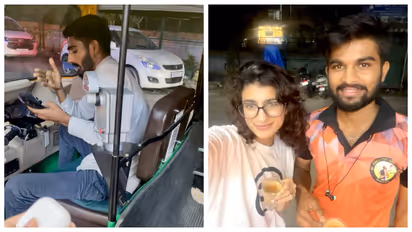 auto driver try to find womans lost AirPods in bangaluru