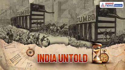 Two Indian Elephants Took The Streets to Circuses in America