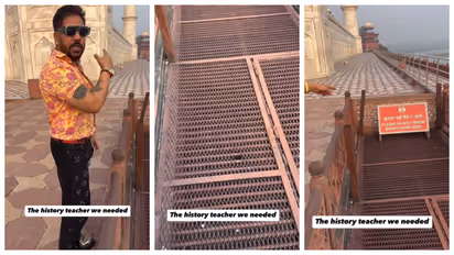 secret tunnel from the Taj Mahal to the Red Fort