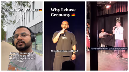 Indian stand up comedians German office culture video