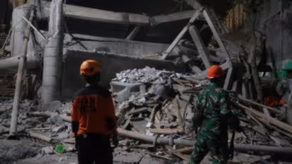 Indonesia School Building Collapses