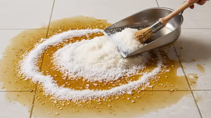 How to remove oil from floor easily