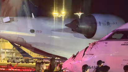 Two Planes Collide At New York Airport