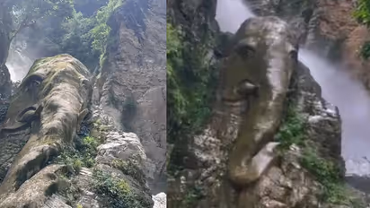 Elephant Rock Waterfall 