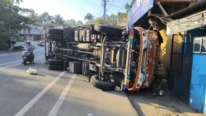 Lorry accident