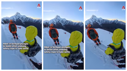 Hiker falls to death from 5500 M peak in china