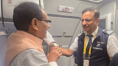 Shivraj Singh Chouhan with Rajiv Pratap Rudy
