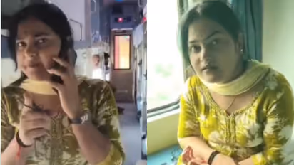 woman travelling without ticket