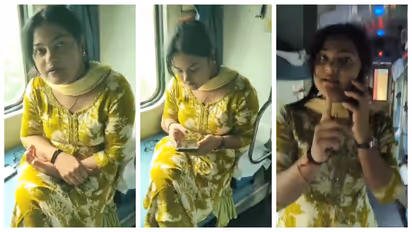 Bihar school teacher traveling in AC without a ticket 