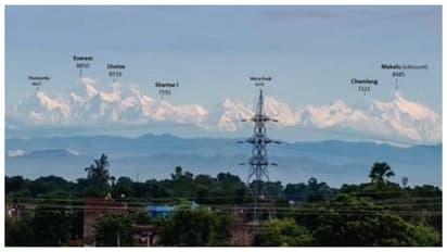 Mount Everest view from Bihar