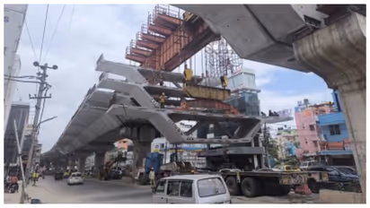 Ejipura Flyover Construction