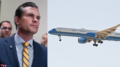  Pete Hegseth Airforce flight 