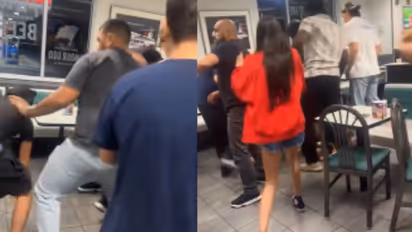 fight at Texas fast food joint