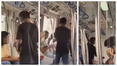  Bought a ticket and boarded the Bengaluru metro then begging