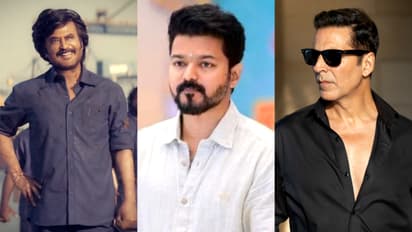 Most popular male film stars in India on September 2025 prabhas thalapathy vijay