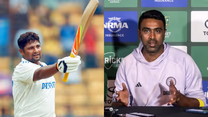 Sarfaraz Khan-R Ashwin