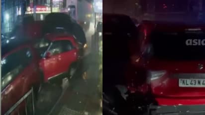 Drunk driving accident in Kochi