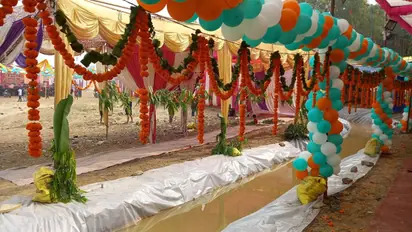 Chhath Puja ghat decoration ideas