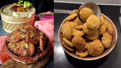 Difference between Thekua and Khajuri