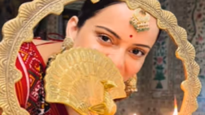 kangana ranaut diwali celebration