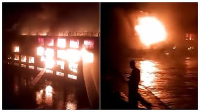 Cruise ship catches fire while traveling on the Nile River with 200 passengers