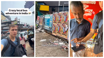 tourist booking KSRTC bus to Munnar video