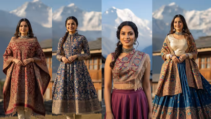 4 outfit recreat idea from old pashmina shawl