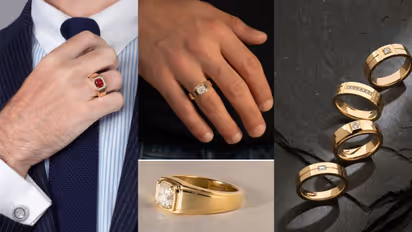 simple gold ring 5 gram for damad ji