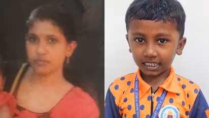 Son and mother death