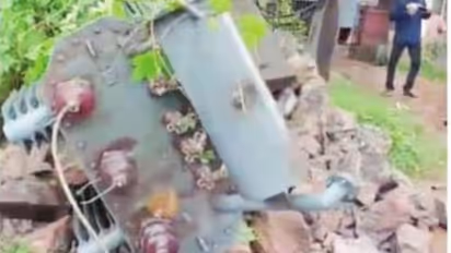 transformer damaged in accident 