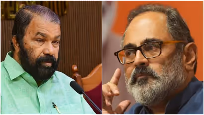 rajeev chandrasekhar. v shivan kutty