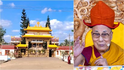 Dalai Lama Arrives Mundgod